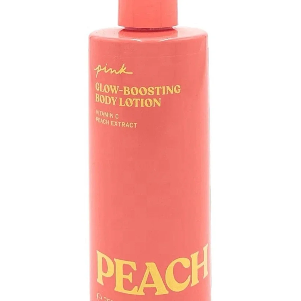 Victoria's Secret Pink Glow Boosting Body Lotion Peach 12 Fl Oz
